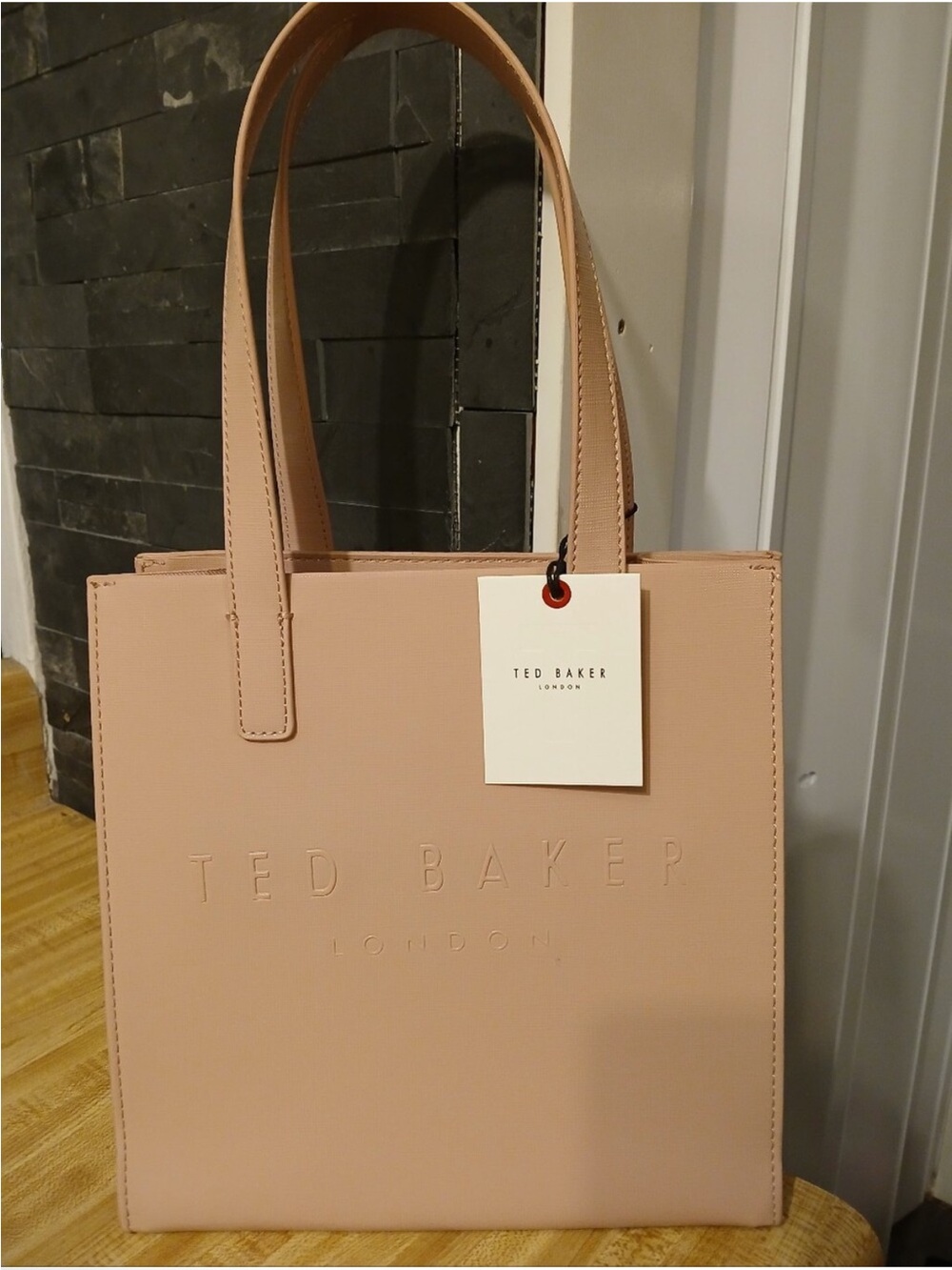 Ted Baker Mauve Structured Tote NWT